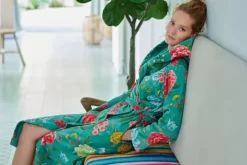 New Pip Studio Bademäntel Good Evening Grun