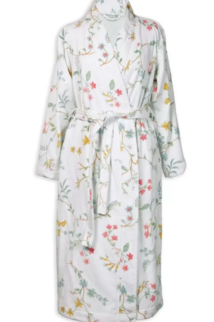 Pip Studio Bademäntel Les Fleurs Weis