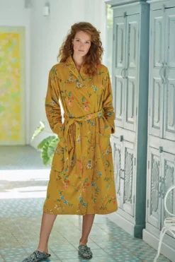 Discount Pip Studio Bademäntel Les Fleurs Gelb