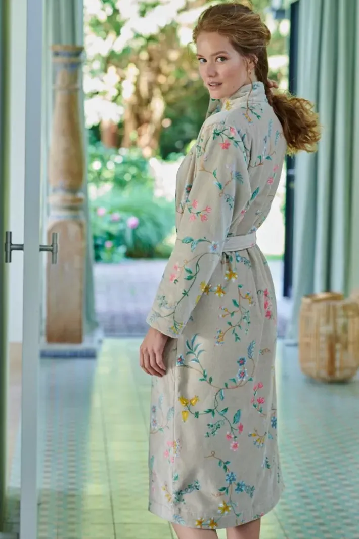 Online Pip Studio Bademäntel Les Fleurs Khaki