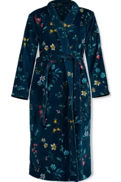 New Pip Studio Bademäntel Les Fleurs Dunkel Blau