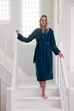 Best Pip Studio Bademäntel Soft Zellige Dunkel Blau