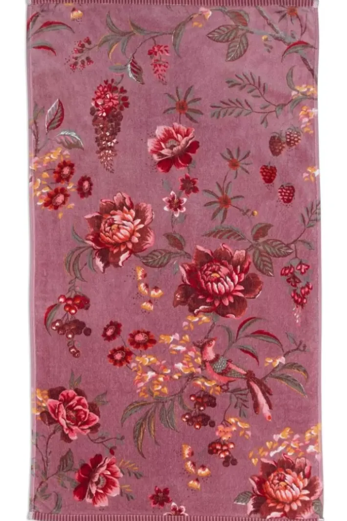 Sale Pip Studio Badetuch Secret Garden Mauve 55X100Cm Violett