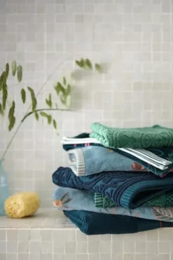 Online Pip Studio Badetuch Secret Garden 55X100Cm Blau