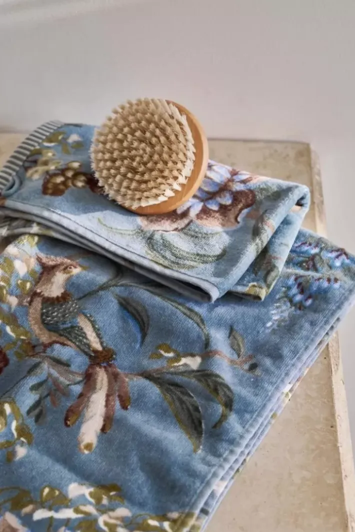 Online Pip Studio Badetuch Secret Garden 55X100Cm Blau