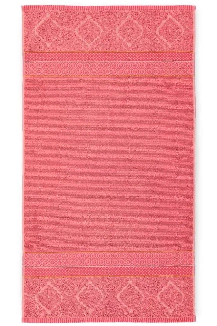 Hot Pip Studio Badetuch Set/3 Soft Zellige 55X100 Cm Koralle