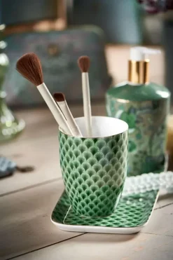 Hot Pip Studio Badezimmeraccessoires Set/3 Kyoto Festival Grun