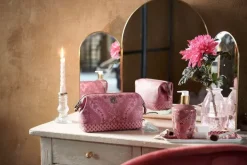 Hot Pip Studio Badezimmeraccessoires Set/3 Kyoto Festival Dunkel Rosa