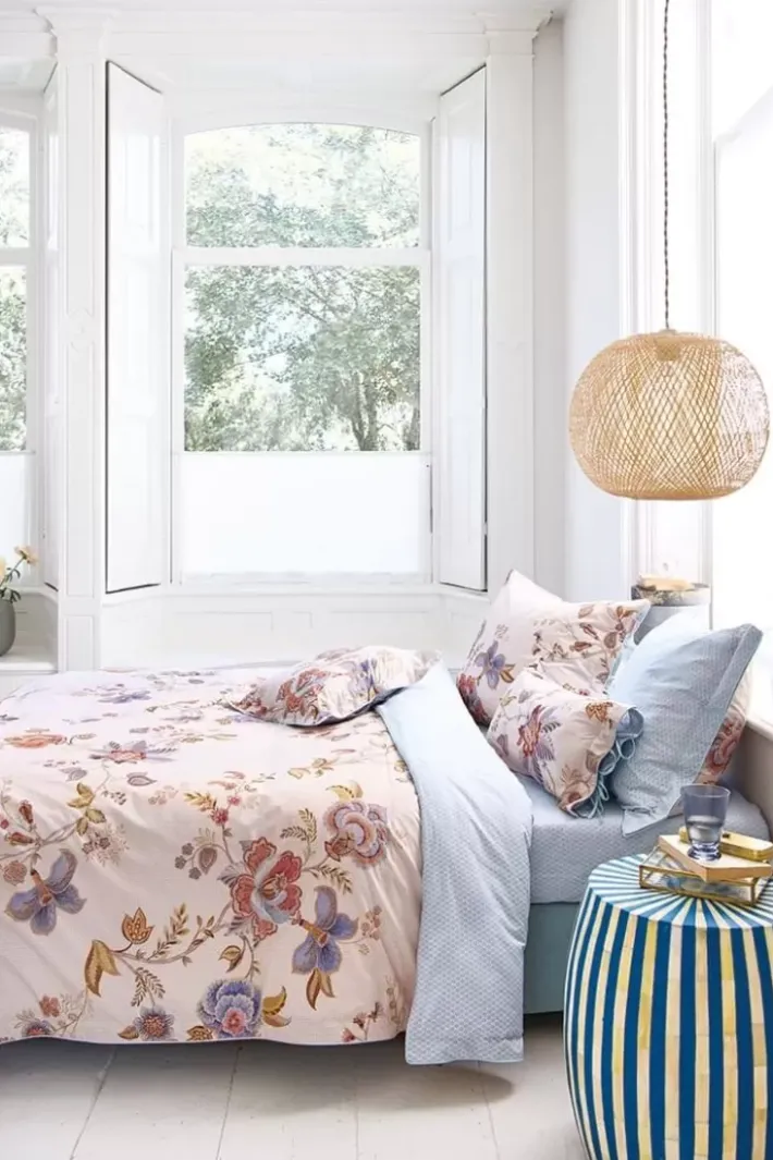 Online Pip Studio Bettbezug Cece Fiore Weis