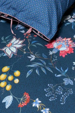 Outlet Pip Studio Bettbezug Flower Festival Dunkel Blau