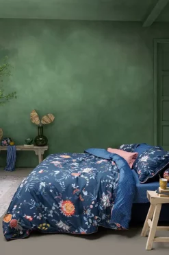Outlet Pip Studio Bettbezug Flower Festival Dunkel Blau