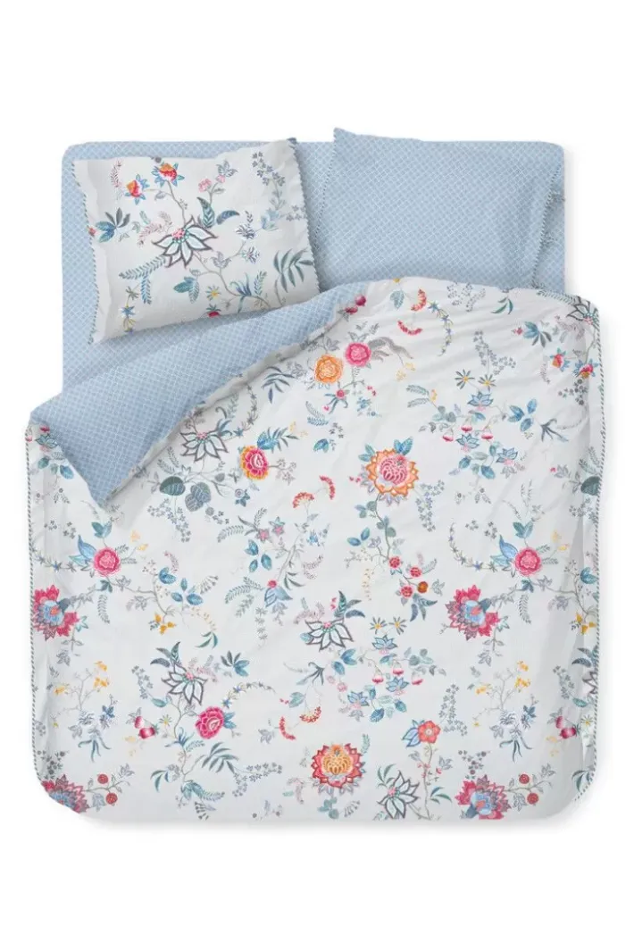 Hot Pip Studio Bettbezug Flower Festival Weis