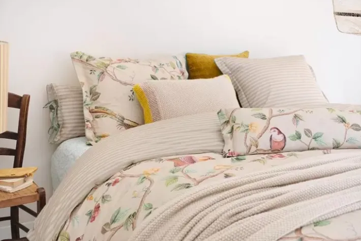 Clearance Pip Studio Bettbezug Good Nightingale Sand Beige