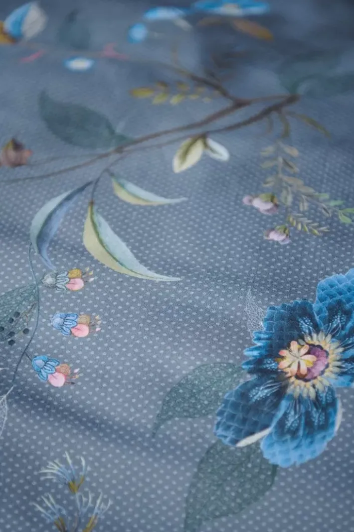 Hot Pip Studio Bettbezug Kawai Flower Blau