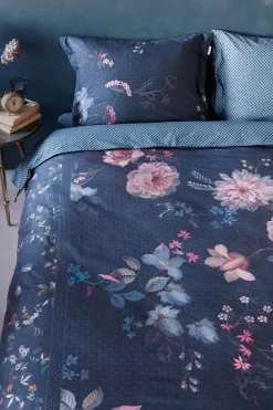 Hot Pip Studio Bettbezug Tokyo Bouquet Dunkel Blau