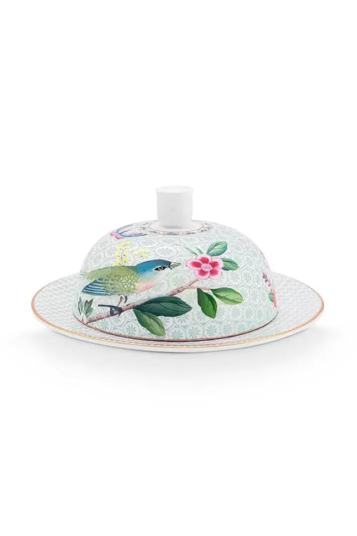 Discount Pip Studio Blushing Birds Butterschale Runde Weis