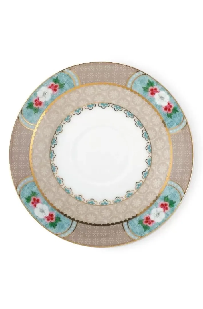 New Pip Studio Blushing Birds Espresso Tasse & Untertasse Khaki