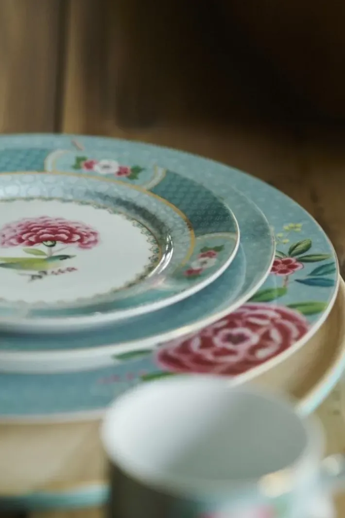 Outlet Pip Studio Blushing Birds Essteller 26,5 Cm Blau