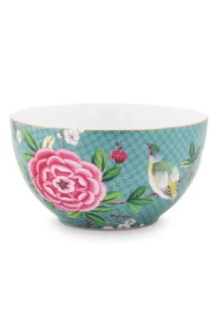 Online Pip Studio Blushing Birds Fruhstuck Set/3 Blau