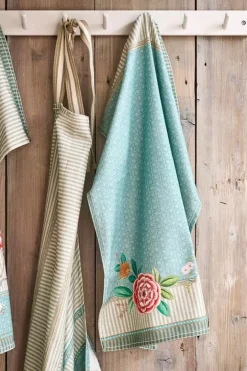 Online Pip Studio Blushing Birds Geschirrhandtuch Blau