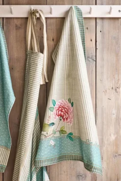 Hot Pip Studio Blushing Birds Geschirrhandtuch Khaki