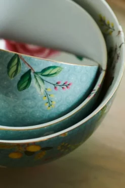 Online Pip Studio Blushing Birds Schale Klein 9,5 Cm Blau