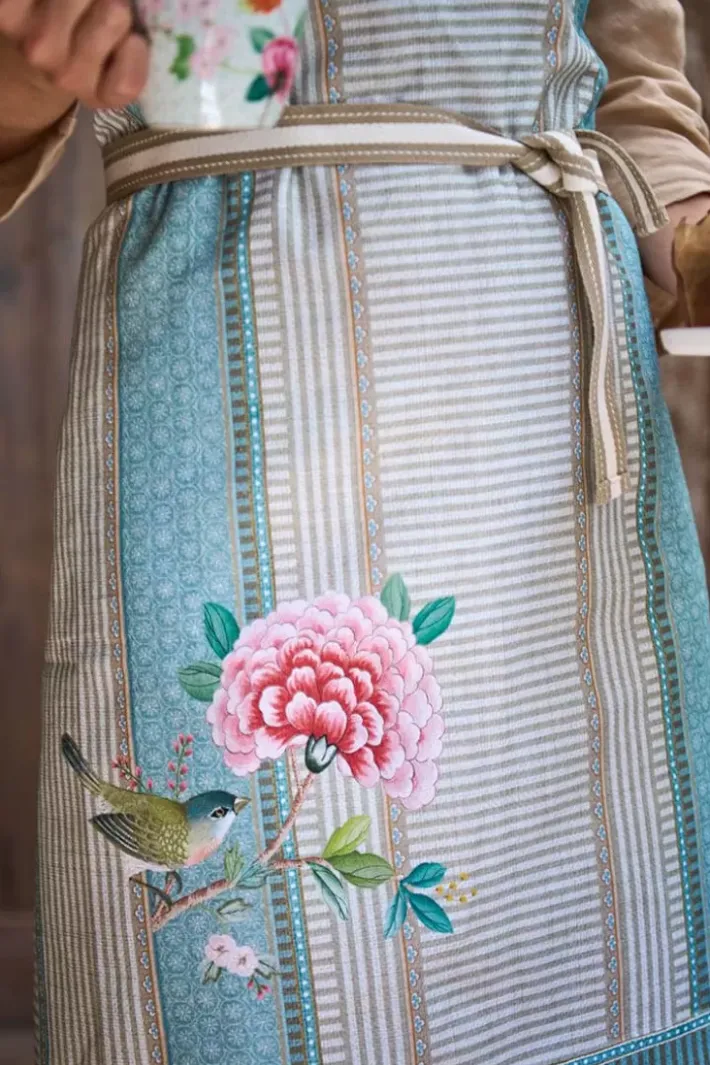 Hot Pip Studio Blushing Birds Schurze Blau