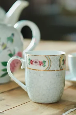 Hot Pip Studio Blushing Birds Set/2 Tassen Klein Weis