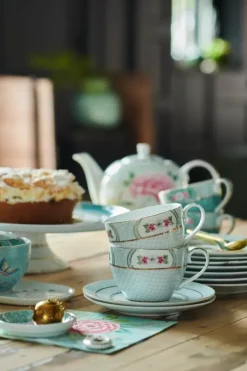 Discount Pip Studio Blushing Birds Teebeutelablage 9 Cm Blau