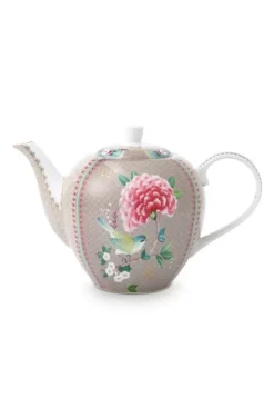 Clearance Pip Studio Blushing Birds Teekanne Gross Khaki