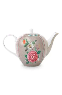 Clearance Pip Studio Blushing Birds Teekanne Gross Khaki