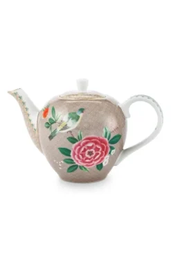 Hot Pip Studio Blushing Birds Teekanne Klein Khaki