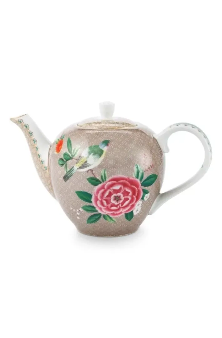 Hot Pip Studio Blushing Birds Teekanne Klein Khaki