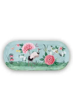 Sale Pip Studio Blushing Birds Tortenteller Rechteckig Blau