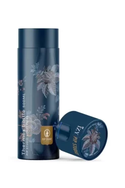 Hot Pip Studio Cece Fiore Thermosflasche Dunkel 500Ml Blau
