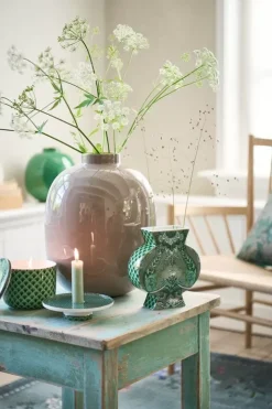 Online Pip Studio Cross Stitch Kerze Schale 14Cm Grun