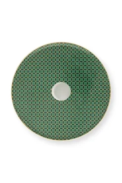 Online Pip Studio Cross Stitch Kerze Schale 14Cm Grun