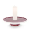 Hot Pip Studio Cross Stitch Kerze Schale 14Cm Rosa