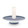 Clearance Pip Studio Cross Stitch Kerze Schale 14Cm Blau