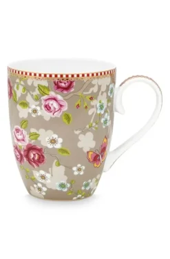 Sale Pip Studio Early Bird Tasse Gross Chinese Rose Khaki
