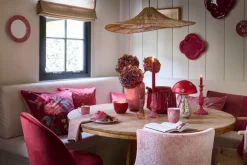 Hot Pip Studio Fancy Schale Gross Dunkel Rosa