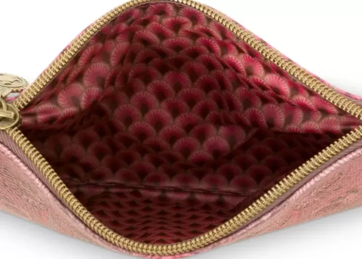 Clearance Pip Studio Flaches Necessaire Klein Kyoto Festival/Suki Dunkel Rosa