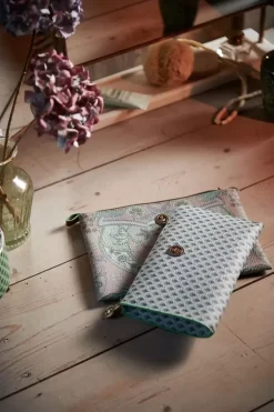 Online Pip Studio Flaches Necessaire Medium Kyoto Festival Grun