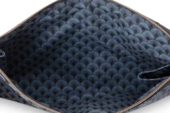 Pip Studio Flaches Necessaire Reisverschluss Suki Blau