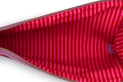 Pip Studio Flaches Necessaire Reisverschluss Kawai Flower Fuchsia