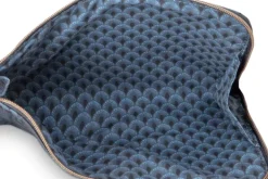 Pip Studio Flaches Necessaire Reisverschluss Kyoto Festival Blau