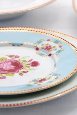 Best Pip Studio Floral Gebäckteller 17 Cm Blau