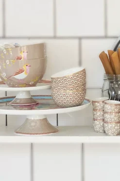 Hot Pip Studio Floral Schale Early Bird 15 Cm Khaki