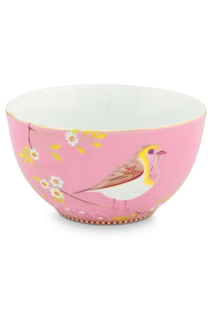 Online Pip Studio Floral Schale Early Bird 15 Cm Rosa