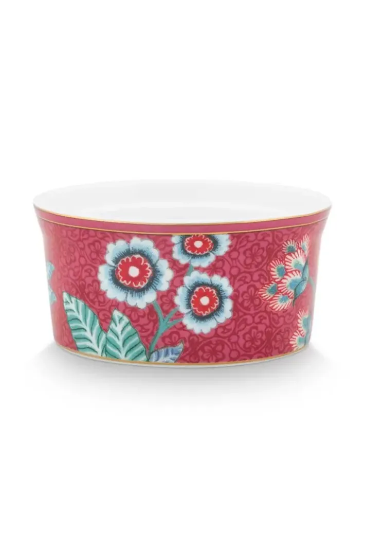 Online Pip Studio Flower Festival Auflaufform Dunkel Rosa